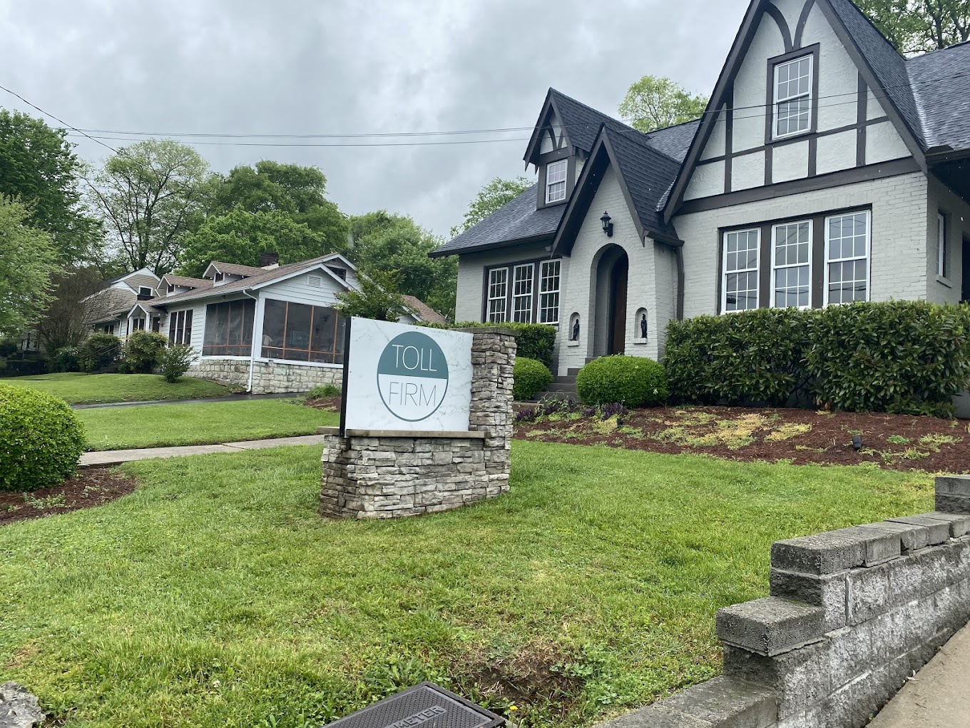 Monument Sign for Toll Firm